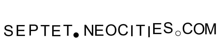 banner logo reading septet.neocities.org