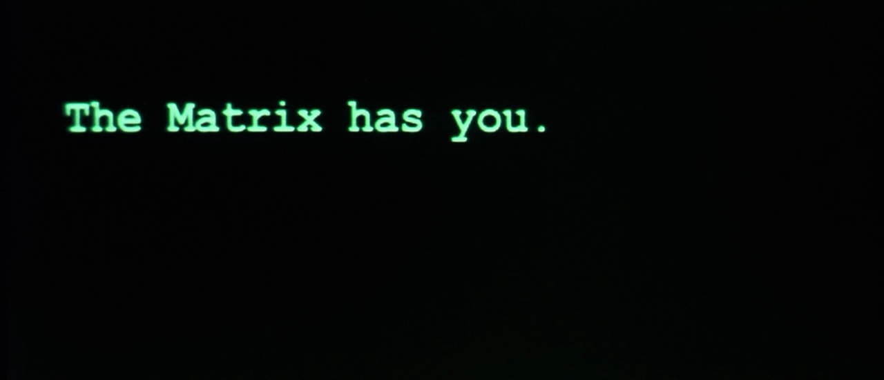 The Matrix has you.